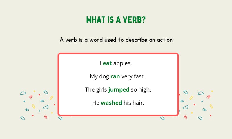 verb examples